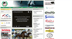 Desktop Screenshot of jarlsberg.rikstoto.no