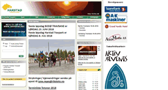 Desktop Screenshot of harstadtravpark.rikstoto.no